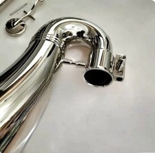 Bass Clarinet Bell +key clarinet parts Nickel plated Excellent