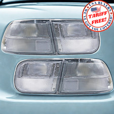 1992-1995 Honda Civic 2d Coupe 4d Sedan Jdm Eg Style All Clear 3pc Tail Lights 1992-1995 Honda Civic 2d Coupe 4d Sedan Jdm Eg Style All Clear 3pc Tail Lights