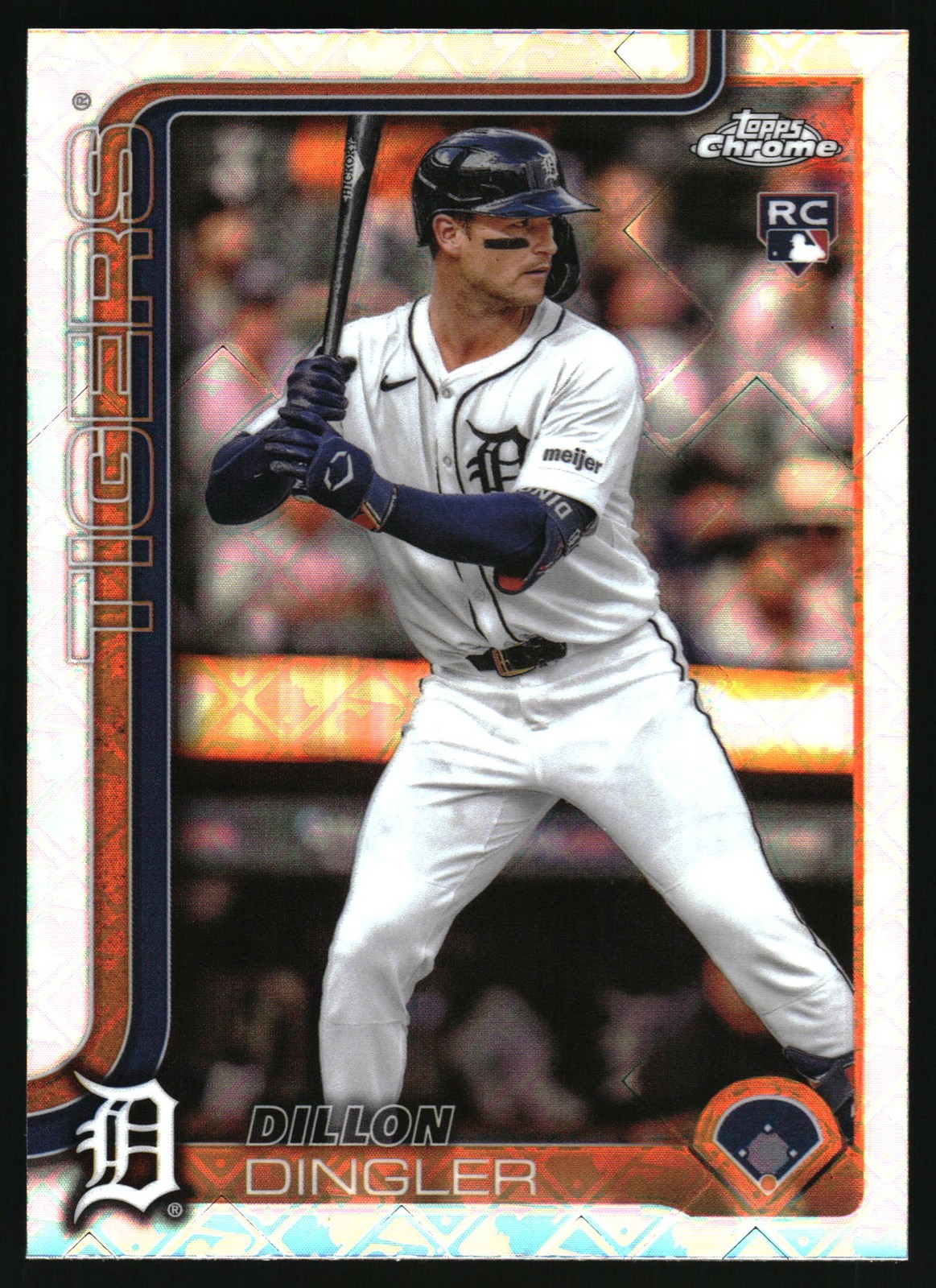 2025 Topps Chrome Logofractor Edition #274 Dillon Dingler