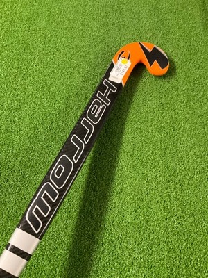 Field Hockey Stick Carbon Black Orange Bowie 45