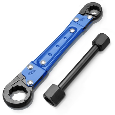 Plumbing Tools Angle Stop Wrench Kit, High-Precision Angle-on Wrench for Effi...