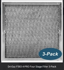 NEW 3 Pack, Dri-Eaz 4-PRO Dehumidifier Filter F583 for LGR Revolution, SEALED