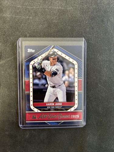 2025 Topps Aaron Judge All Star Game esclusivo #AS-2 Wrapper carta di riscatto SP