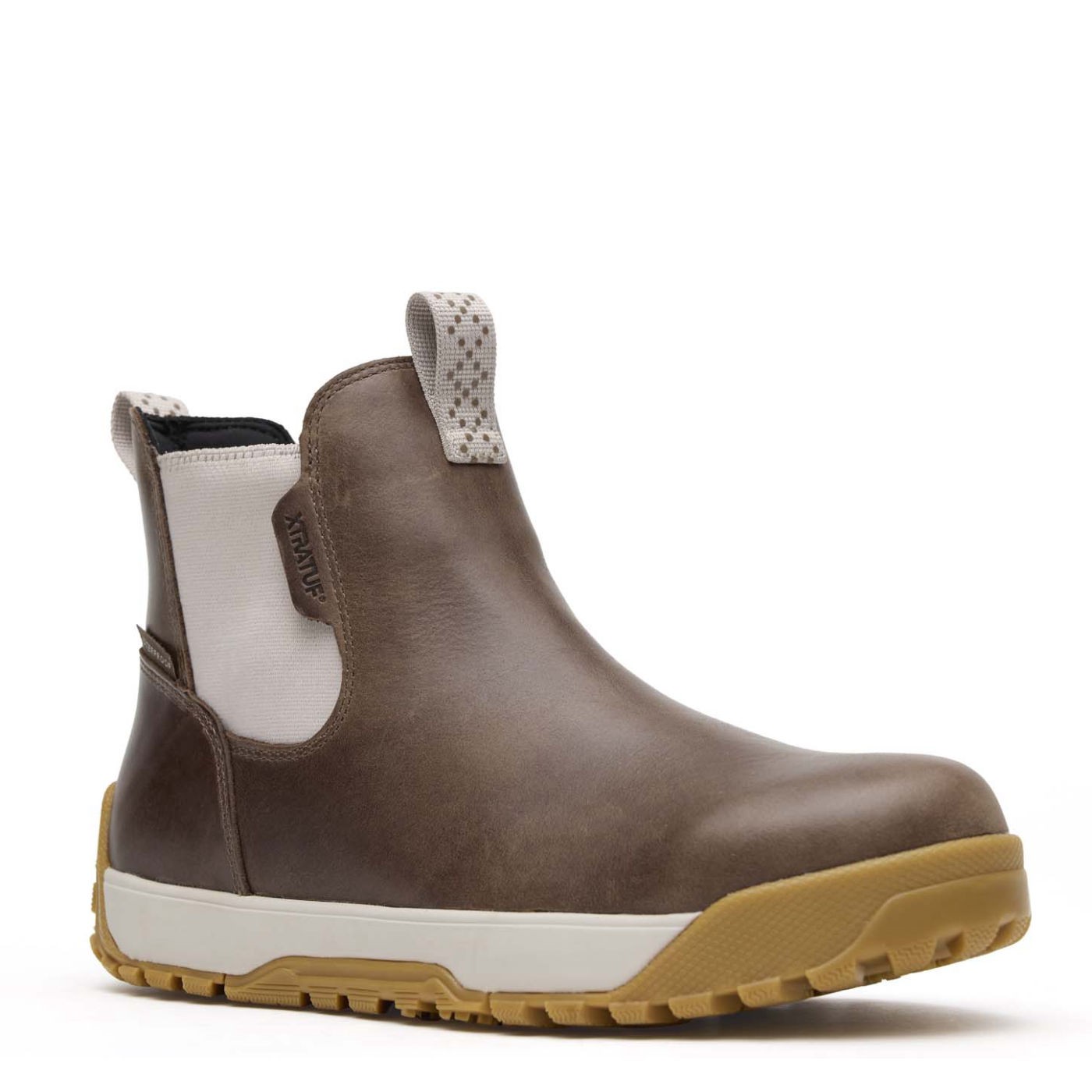 Women's Leather Ankle Deck Boot