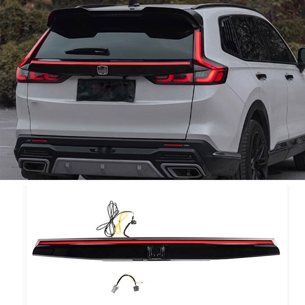 Rear Door Trunk Led Tail Light W/ Wiring Kit Trim For Honda Crv 2023-2024