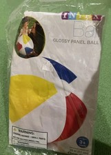 Intex Vintage Glossy Panel Classic 20  Beach Ball NEW Inflatable Blow Up