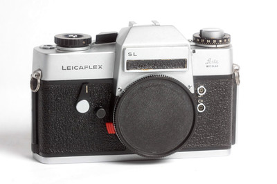 Leica Leicaflex SL Leitz Wetzlar Gehäuse Body Chrom SLR 35mm Film Camera