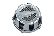 Kuryakyn Crusher Maverick Air Cleaner Assembly Only Chrome