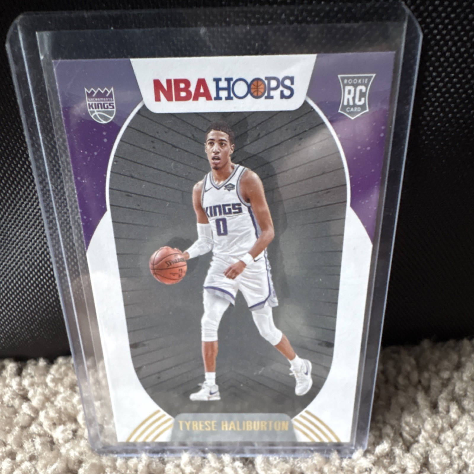 2020-21 Panini NBA Hoops - Tyrese Haliburton #238 Sacramento Kings (RC)
