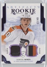 2017 Upper Deck Artifacts Rookies Purple Materials 33/49 Samuel Morin #177 0j4n