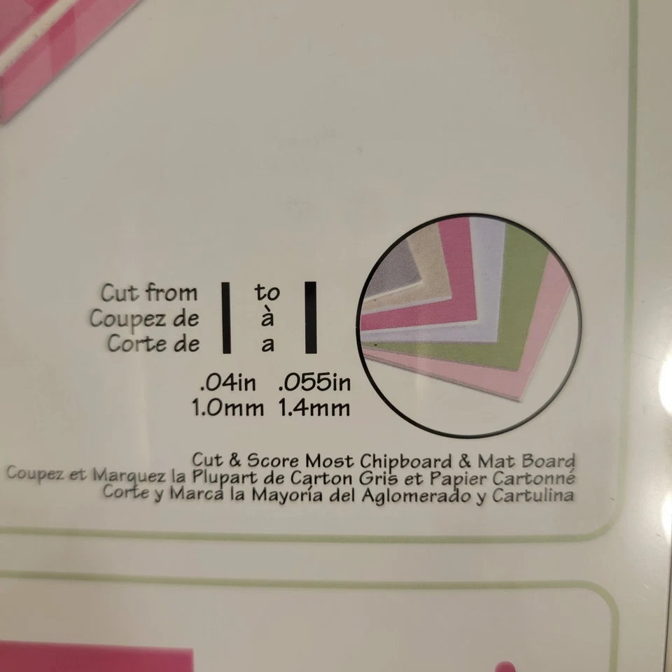 ScoreBoards XL Sizzix BOX w/SCALLOP FLAP & FLOWERS by Eileen Hull #556546 NIB - Image 4 of 4