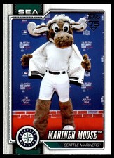 2026 Topps Series 1 Mascots MARINER MOOSE #M-8 Seattle Mariners