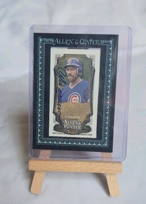 2024 Topps Allen & Ginter Baseball Autogramme Andre Dawson #Ma-Ad (AU) HOF /25