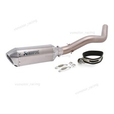 For Triumph Tiger 800 2015-2020 Mid Exhaust Link Pipe 51mm Muffler Escape Tips