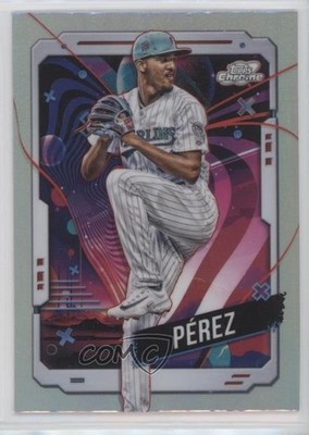 2024 Topps Cosmic Chrome Refractor Sandy Alcantara #134 0y9e