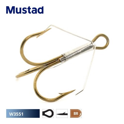 Mustad Weedless Drillingshaken - Zander Lachs Zander Köder Angelgerät