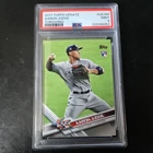 2017 Topps Update Series - #US166 Throwing - Aaron Judge (RC) - PSA 9