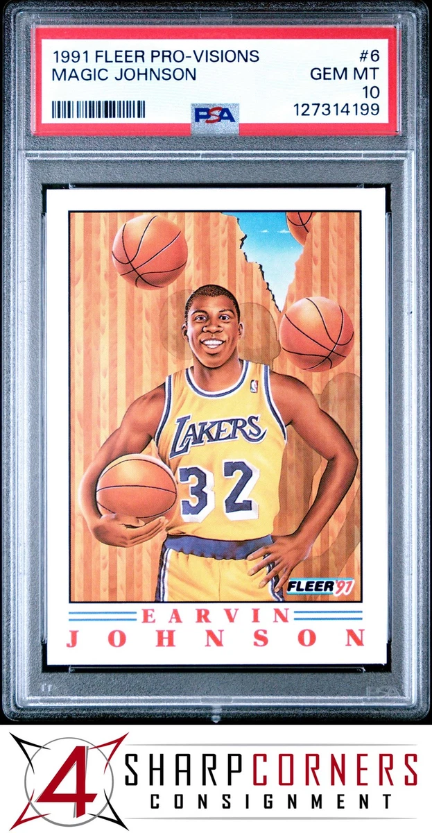 Magic Johnson Professional Sports Authenticator (PSA) Basketball