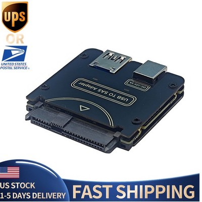 USB 3.0 to SAS Adapter for SFF-8482 SAS Hard Disks to USB 3.0 Converter AdapterE