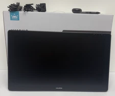 Huion Kamvas 22 Plus Graphics Drawing Tablet 21.5 QLED Display Dark Gray GS2202