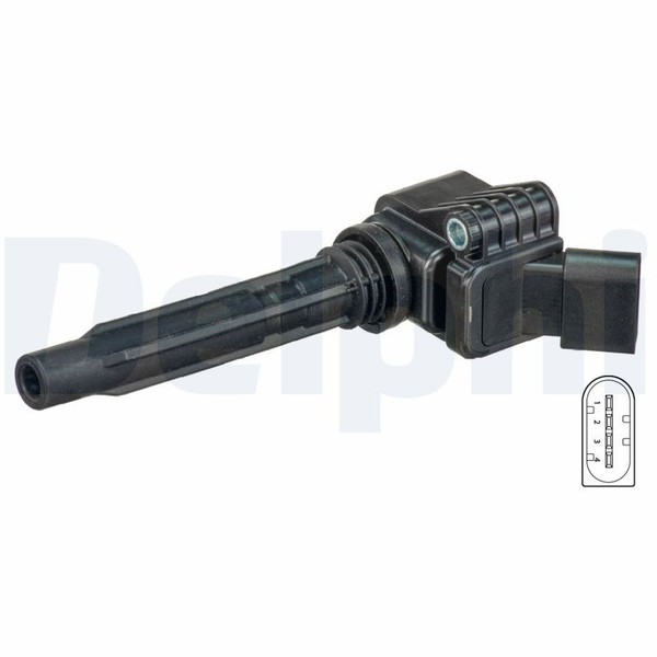 Delphi GN10632-12B1 ZüNdspule FüR Audi, Cupra, Porsche, Seat, Skoda, Vw-image