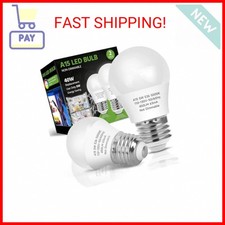 LED Refrigerator Light Bulb, 40W Equivalent LED A15 Bulb, 5W Daylight 5000K E26