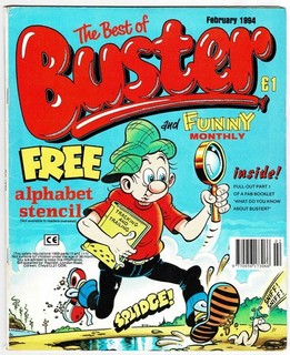 The Best of Buster comic February 1994 Ivor Lott Tony Broke Gums