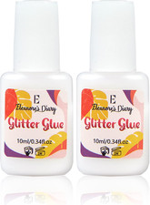 Eleanore'S Diary 20Ml Art Glitter Glue, Odourless & Non Toxic, Skin Glue for Chu