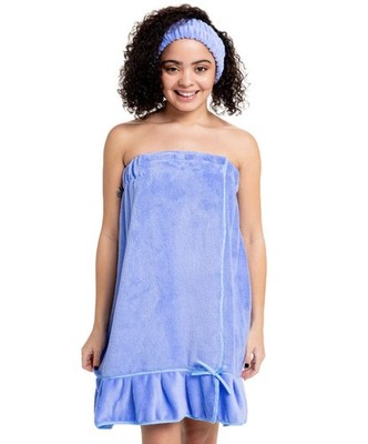 Bella il Fiore Spa Wrap - Towel Wrap For Women - Spa Robe Wraps for Women -