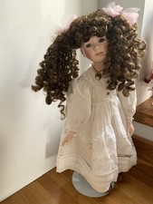 Beautiful detailed 20” Porcelain Doll The Knightsbridge Collection 