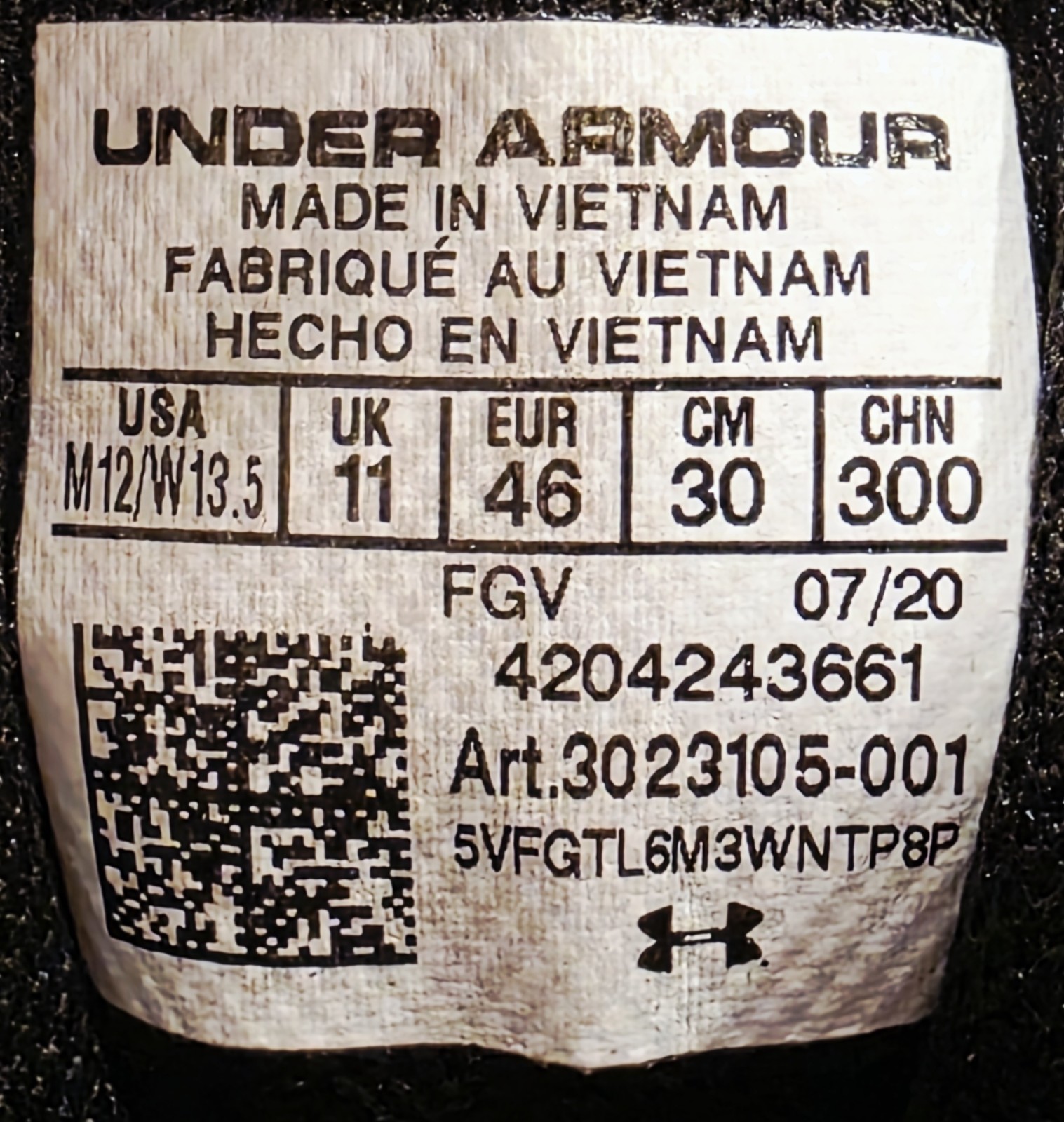 Men's Under Armour Hovr Dawn WP Hiking Boots Triple Black Sz 12 3023105-001 thumbnail 5