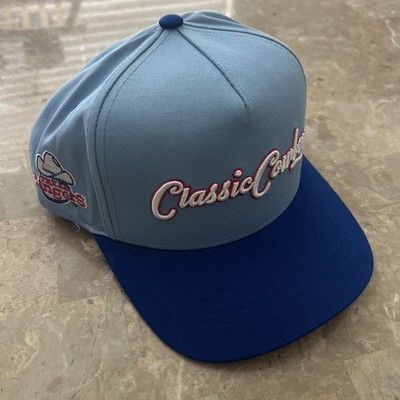 2026 Texas Rangers Classic Cowboy Theme Hat Cap Sunday Baby Blue Throwback