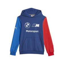 PUMA Bmw M Motorsport Essentials Pullover Hoodie Youth Boys Size 5  Casual Outer