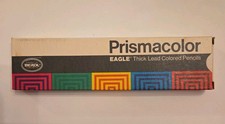 Vintage Berol Prismacolor Eagle Art Pencils 942 Yellow Ochre - USA Made NOS