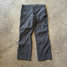 Eddie Bauer Travex Pants 36x30 Charcoal Gray Performance Stretch Hiking Outdoor