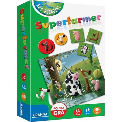 5900221004687 Gra Superfarmer podróżna GRANNA 00468/WG GRANNA