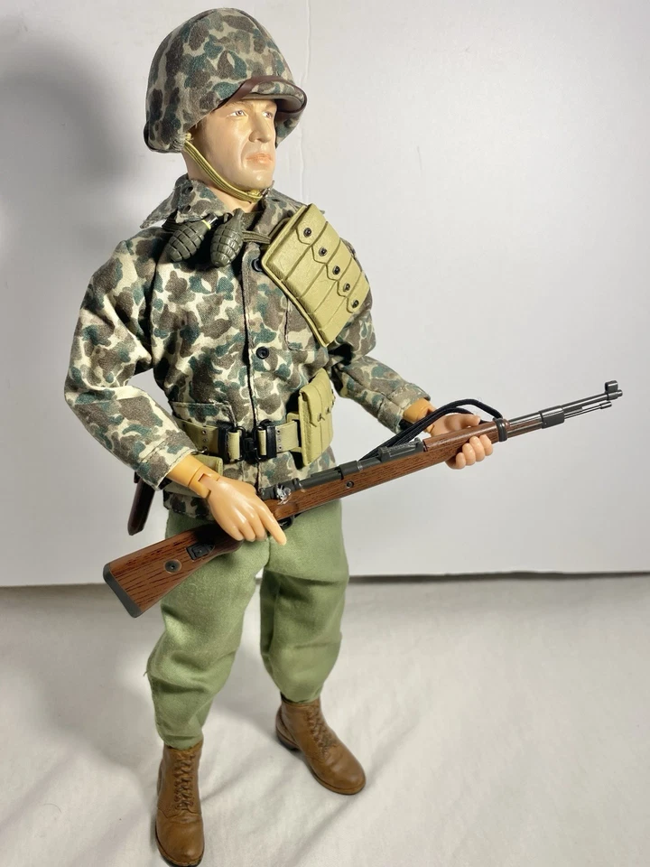 WW2 Infantry Rifleman 1:6 Camo Soldier Dragon Models Figure Kar98k - Image 2 of 4