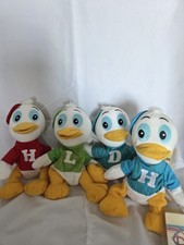 Disney Store Huey, Louie , Dewey Duck Mini Bean Bag Plush. Set of 3 1 Mistake.