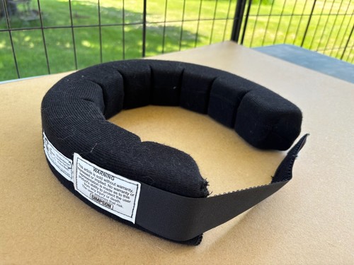 SIMPSON Racing Black SFI Approved Neck Collar for Karting or Motorcycle