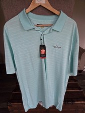 NWT Greg Norman Polo Mens Size XXL-TTG Play Dry Short Sleeve Golf Polo Teal