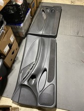 1999-2003 Ford Mustang Black Door Panels Oem Lh Rh Passenger Drivers 1999-2003 Ford Mustang Black Door Panels Oem Lh Rh Passenger Drivers