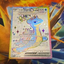 Pokemon TCG Lapras ex 158/142 Stellar Crown Ultra Rare Full Art Holo 220 HP Eng on eBay