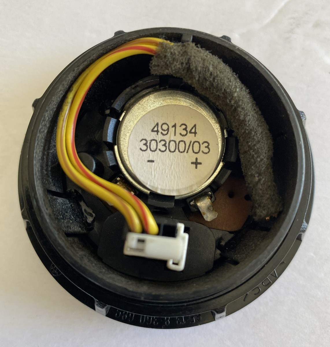 mm Genuine BMW 65138368238 Speaker; Bass Loudspeaker; 6.25 Inch