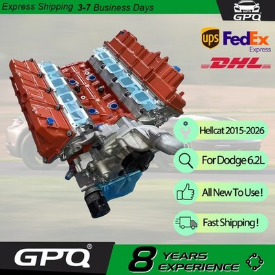 Hemi V8 SRT Hellcat Long Block Engine Assembly For 2015-present Jeep Dodge 6.2L