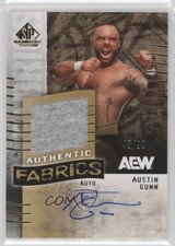 2025 SP Game Used AEW Authentic Fabrics Relic Auto 45/99 Austin Gunn #AFA-GU