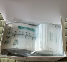 Sprucely Breast Milk Storage Bags 8 Fl. Oz/240Ml 300 Count New Open Box