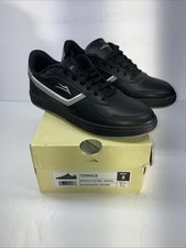 Lakai Terrace Skate Sneakers Griffin Gass Mens 8 Black Leather Shoes NEW