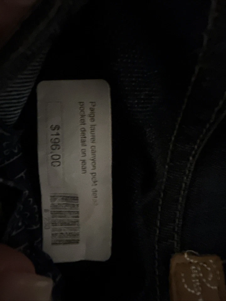 Paige Laurel Canyon Women's Maternity Jeans Size 27 - Image 4 of 4