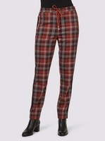 Hose Rot 40 Rick Cardona Damen Hose Karottenform Galonstreifen Uvp: 69,99€ B125