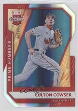 2021 Panini Elite Extra Edition Prime Numbers A Die-Cut 84/95 Colton Cowser 0b43